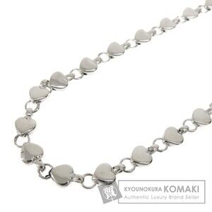 Tiffany Co Puff Heart Necklace Silver